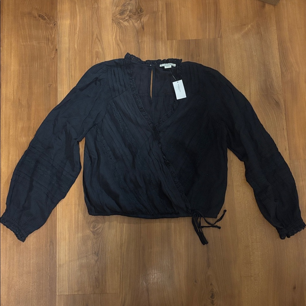 NWT American Eagle Navy Blouse